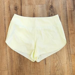 ATHLETA Neon Green Running Shorts